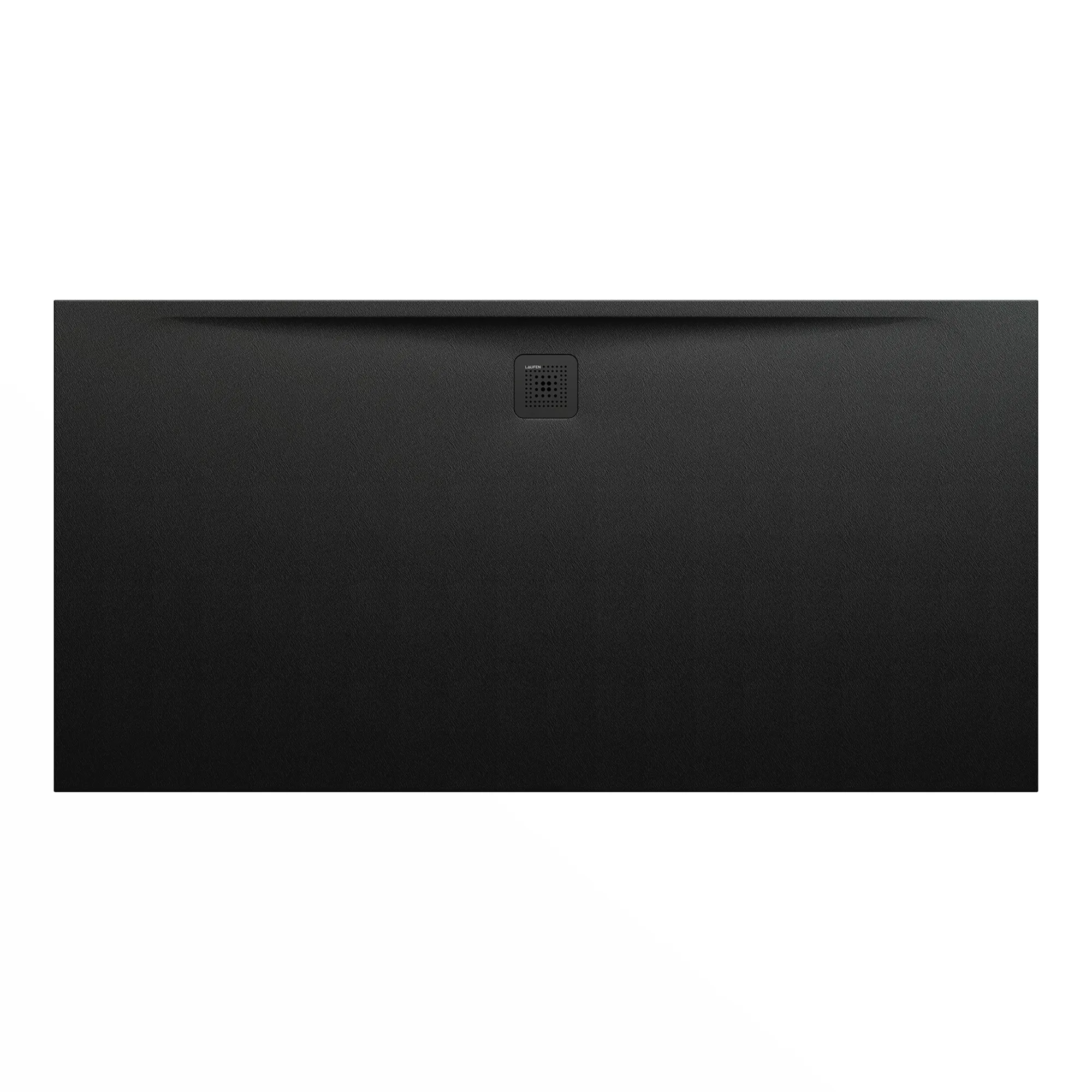 Laufen Duschwanne Laufen PRO 1000x2000x36 aus Marbond Ablauf lange Seite schwarz Farbe: Schwarz|Größe: 200 × 100 cm|Ablaufposition: lange Seite