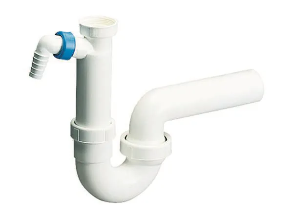 Röhren-Siphon 100/1 SLRS, m. Rückflusssperre, 1 1/2″ x DN 50