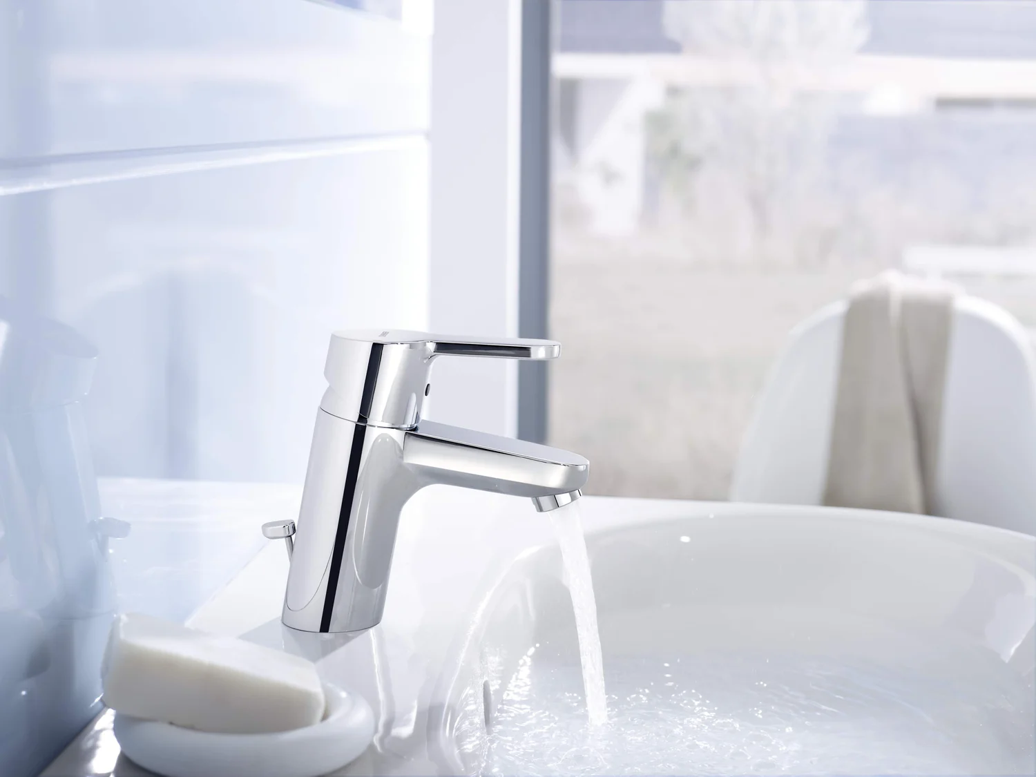 HansaPRIMO Waschtischarmatur HansaPRIMO 4957 CU-Rohr