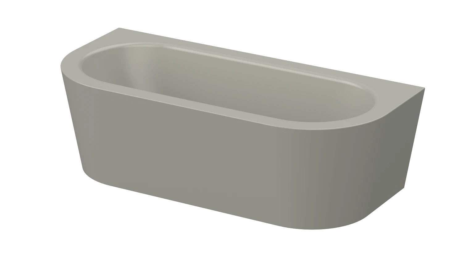 Bette rechteck Badewanne „BetteStarlet I Silhouette“ 185 × 85 cm in Stone