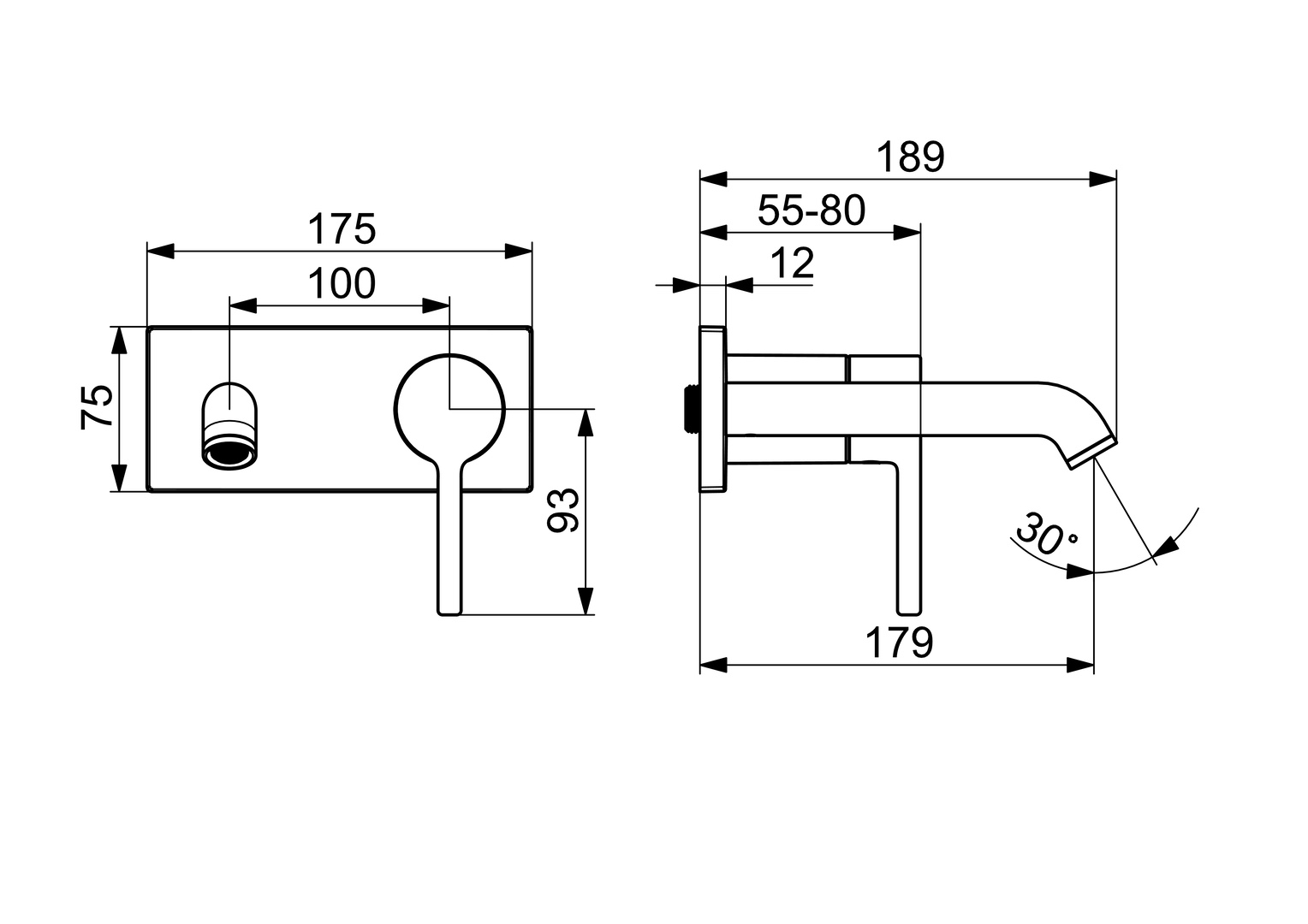 EHM Fertigset für Waschtisch-Batterie VANTIS Style 5480 Rosette eckig Ausladung 179 mm Chrom EHM Fertigset für Waschtisch-Batterie VANTIS Style 5480 Rosette eckig Ausladung 179 mm Chrom