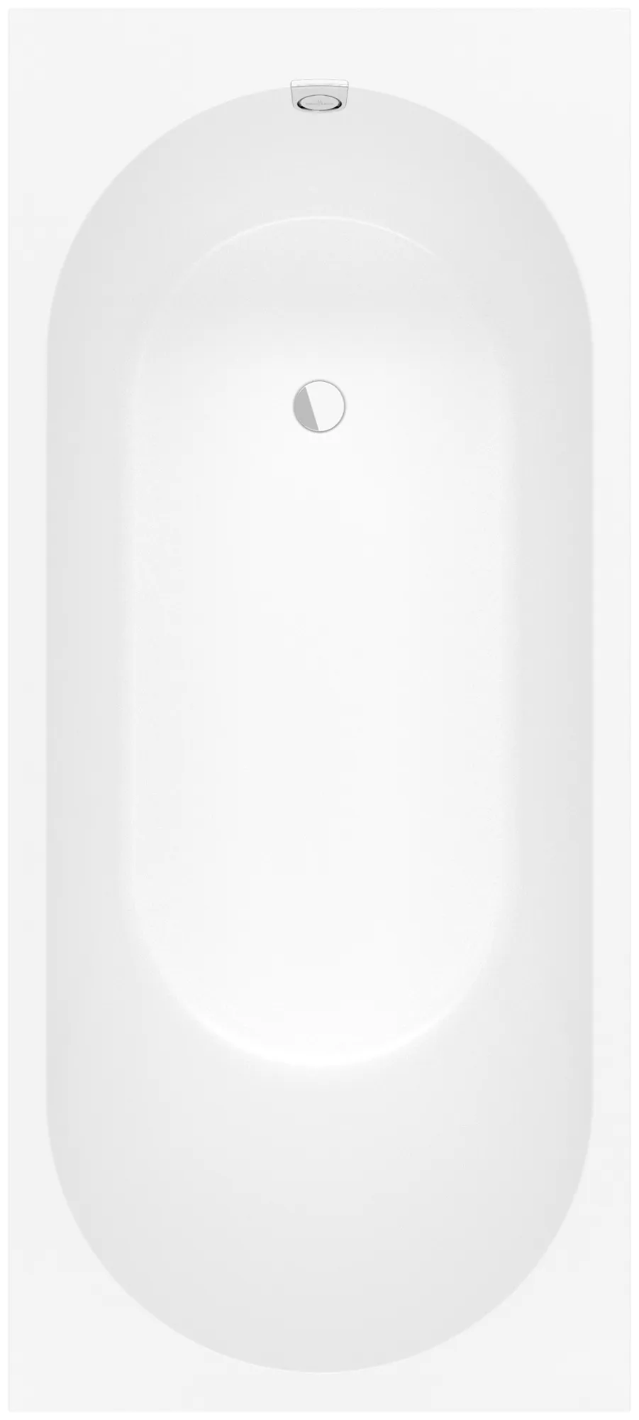 Villeroy & Boch Badewanne „Oberon 2.0“ Solo rechteck 180 × 80 cm, Fußablauf in Stone White Villeroy & Boch Badewanne „Oberon 2.0“ Solo rechteck 180 × 80 cm, Fußablauf in Stone White