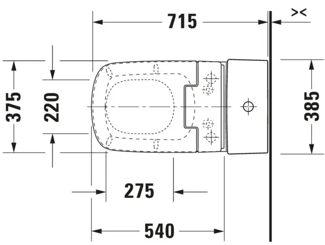 Duravit WC-Sitz mit Unterdusche (elektrisch) „SensoWash® Slim“