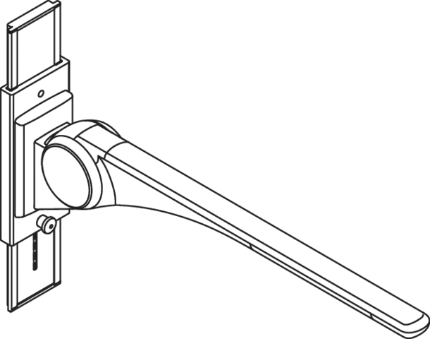 HEWI Stützklappgriff „Serie 802 LifeSystem“ HEWI Stützklappgriff „Serie 802 LifeSystem“