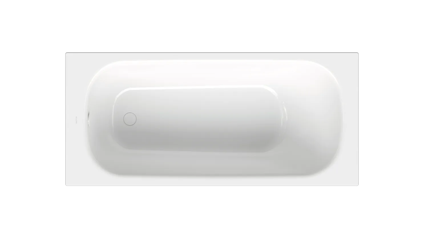 Bette BetteClassic Badewanne Rechteck 1-Sitzer 1650x750x450 mm weiß glasierter Titan-Stahl Unterbau Bade-Duschkombination