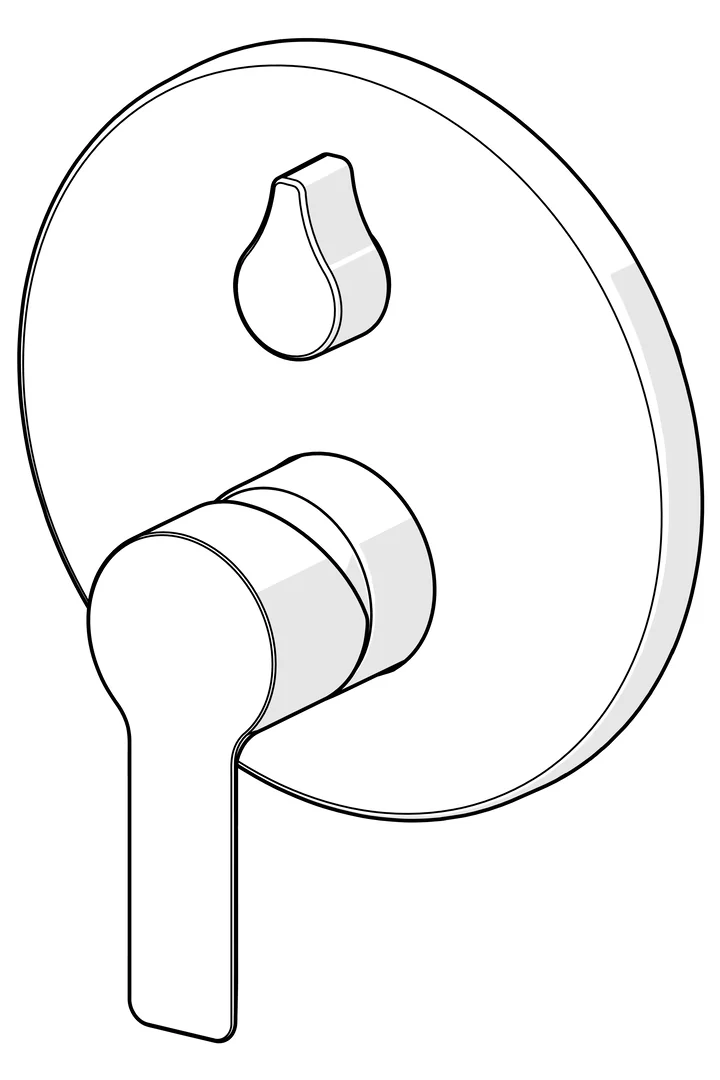 HansaLIGNA Wannen- und Brausearmatur, Einhebelmischer Fertigmontageset für Wanne/Brause HansaLIGNA 8385 Rosette rund Chrom HansaLIGNA Wannen- und Brausearmatur, Einhebelmischer Fertigmontageset für Wanne/Brause HansaLIGNA 8385 Rosette rund Chrom