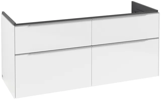 Villeroy & Boch Subway 3.0 Waschbeckenunterschrank C568L0, 1272 x 576 x 478 mm, Brilliant White Villeroy & Boch Subway 3.0 Waschbeckenunterschrank C568L0, 1272 x 576 x 478 mm, Brilliant White