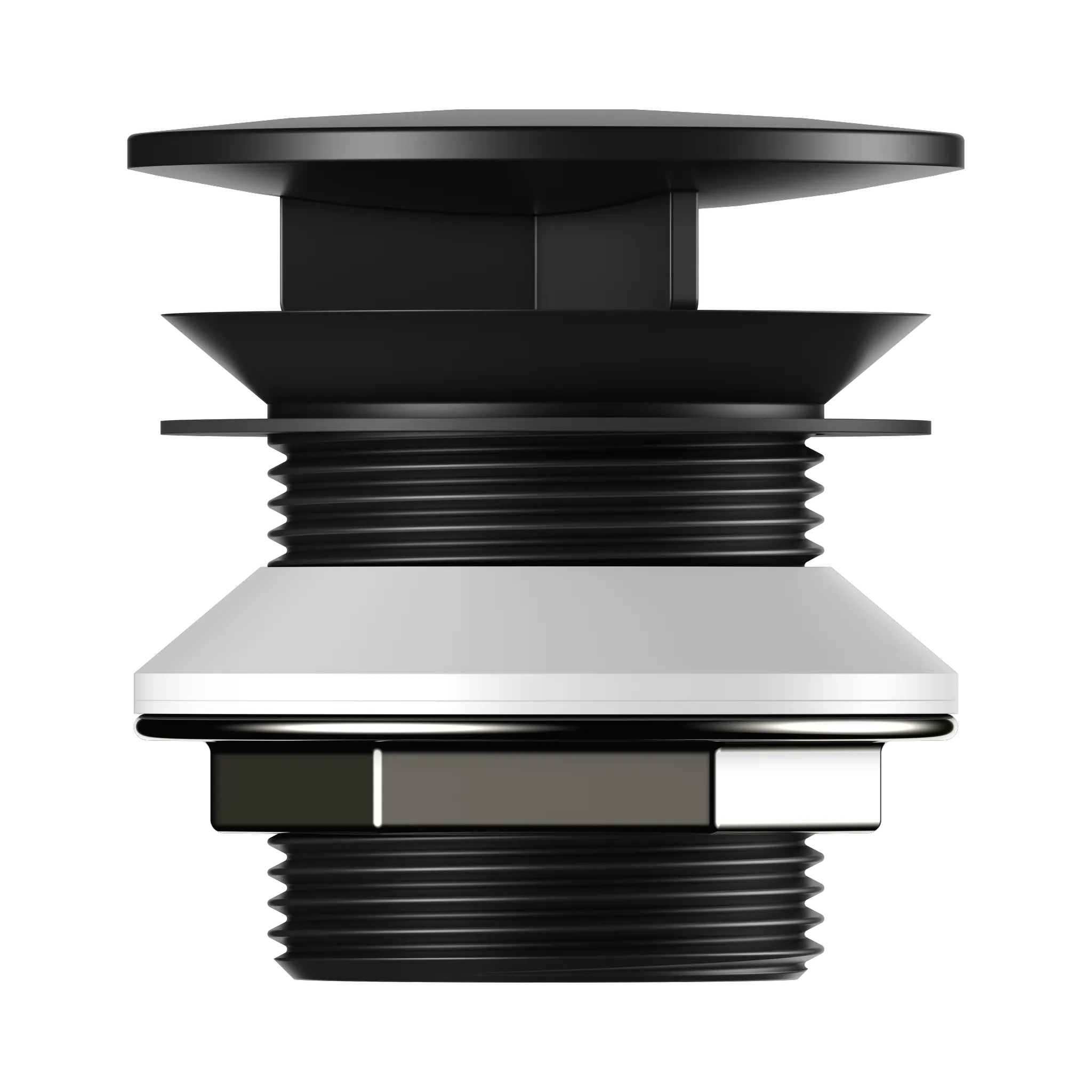 KEUCO Armaturenzubehör Schaftventil mit Haube schwarz matt, G 1 ¼ KEUCO Armaturenzubehör Schaftventil mit Haube schwarz matt, G 1 ¼