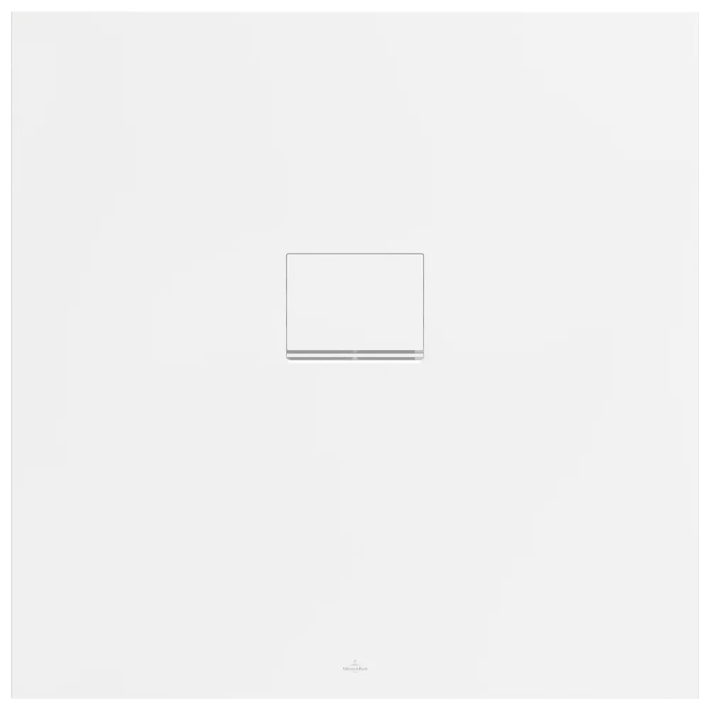 Villeroy & Boch Squaro Infinity Duschwanne UDQ1010SQI1V 1000x1000mm Stone White