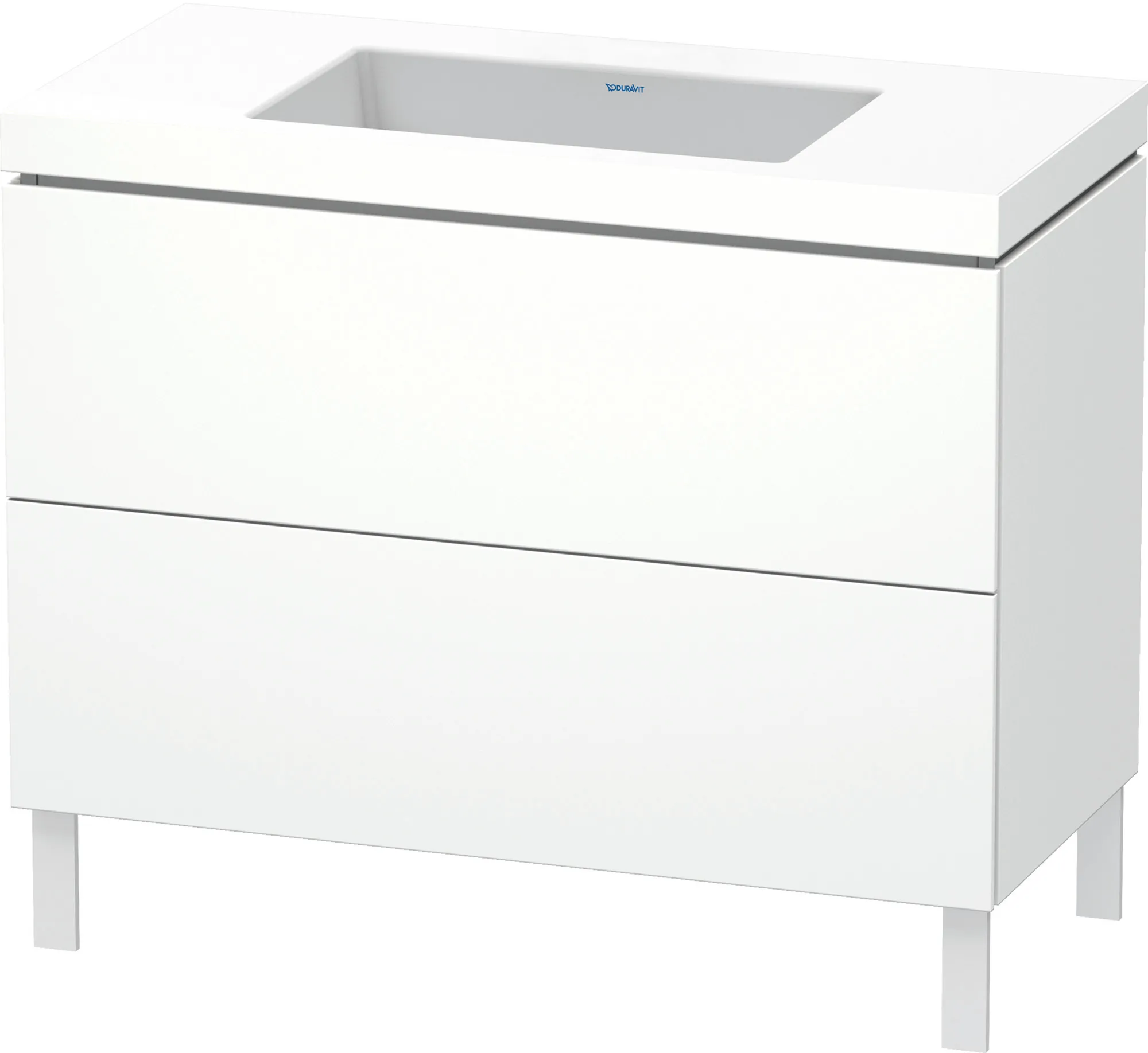 Duravit Set bodenstehend „L-Cube“ 100 × 48 × 69,8 cm Duravit Set bodenstehend „L-Cube“ 100 × 48 × 69,8 cm