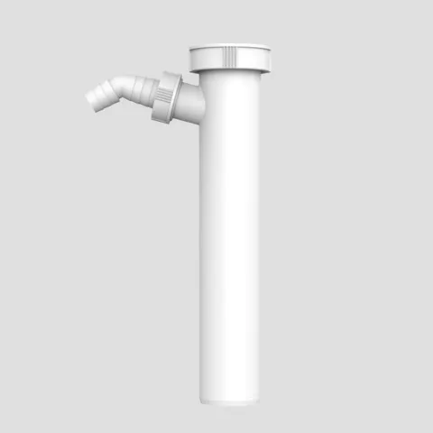 SANIT Anschlussrohr G1 1/2 × 250 × 40 mit Geräteanschluss