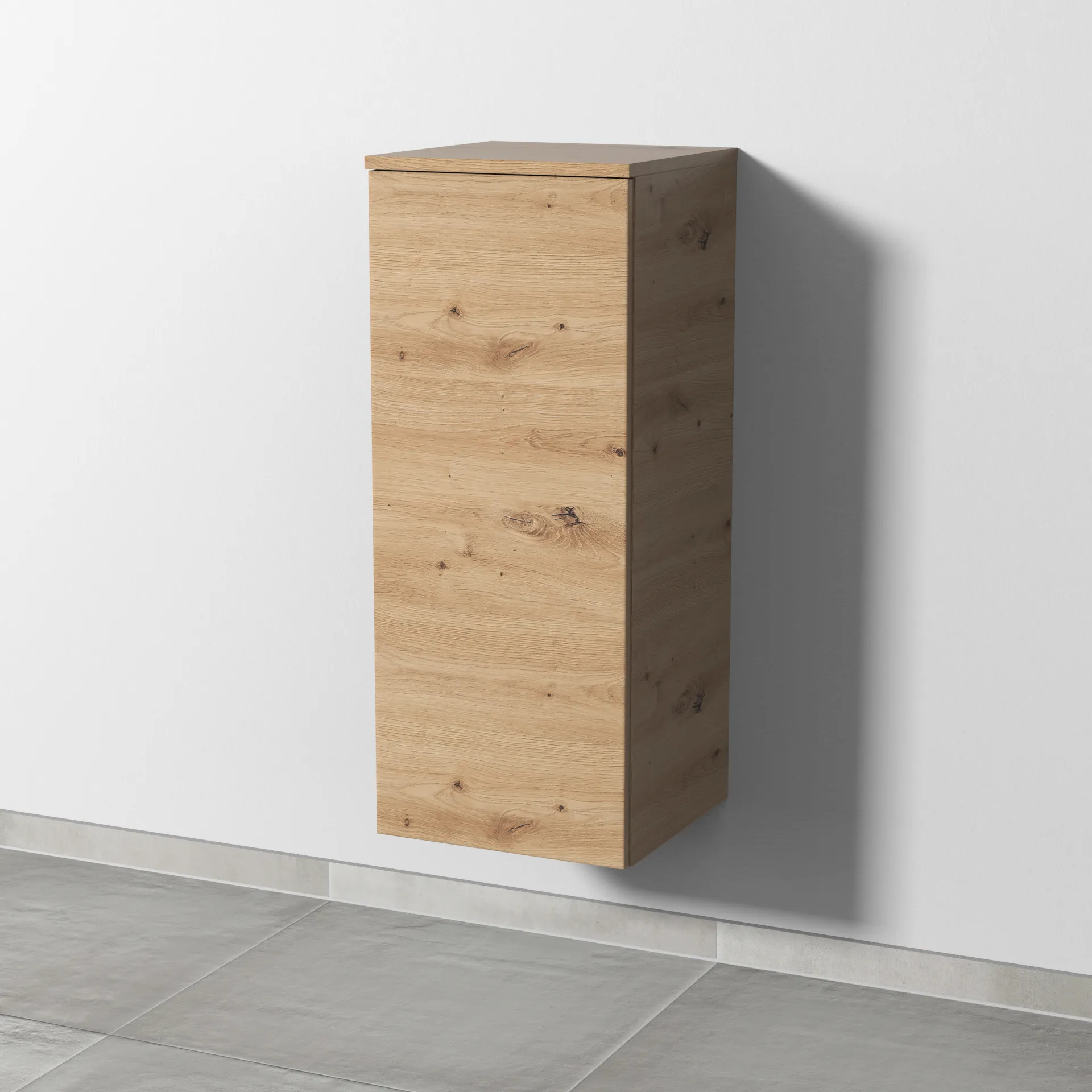 Sanipa Mittelschrank „3way“ 350 × 850 × 345 mm Anschlag links, in Eiche Natural-Touch, Anschlag links