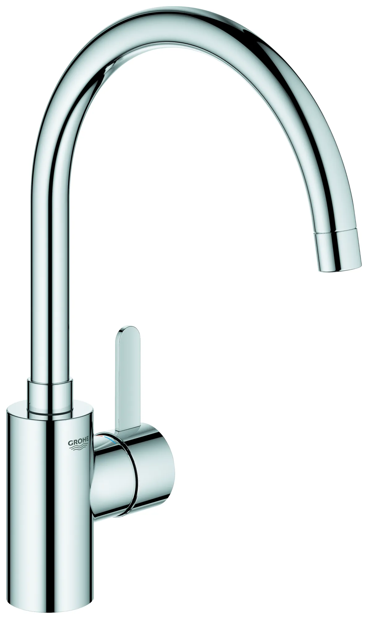 Grohe Einhand-Spültischbatterie Eurosmart Cosmopolitan, hoher Auslauf in chrom