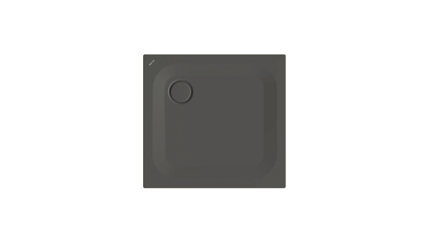 Bette rechteck Duschwanne „BetteUltra“ 800 × 750 mm mit BetteAntirutsch Pro, ohne Oberflächenveredelung, mit Minimum-Wannenträger, in Anthracite Bette rechteck Duschwanne „BetteUltra“ 800 × 750 mm mit BetteAntirutsch Pro, ohne Oberflächenveredelung, mit Minimum-Wannenträger, in Anthracite