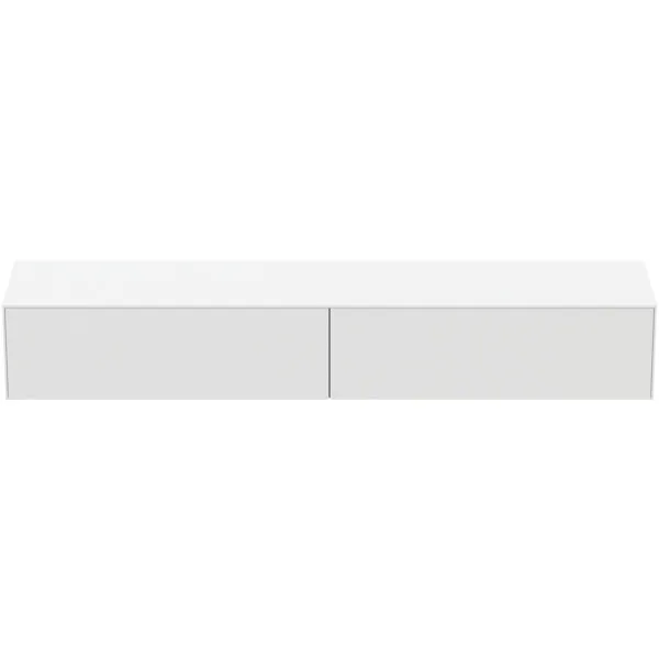 Ideal Standard Waschtischunterschrank „Conca“ 238,7 × 37 × 50,5 cm Weiß matt lackiert