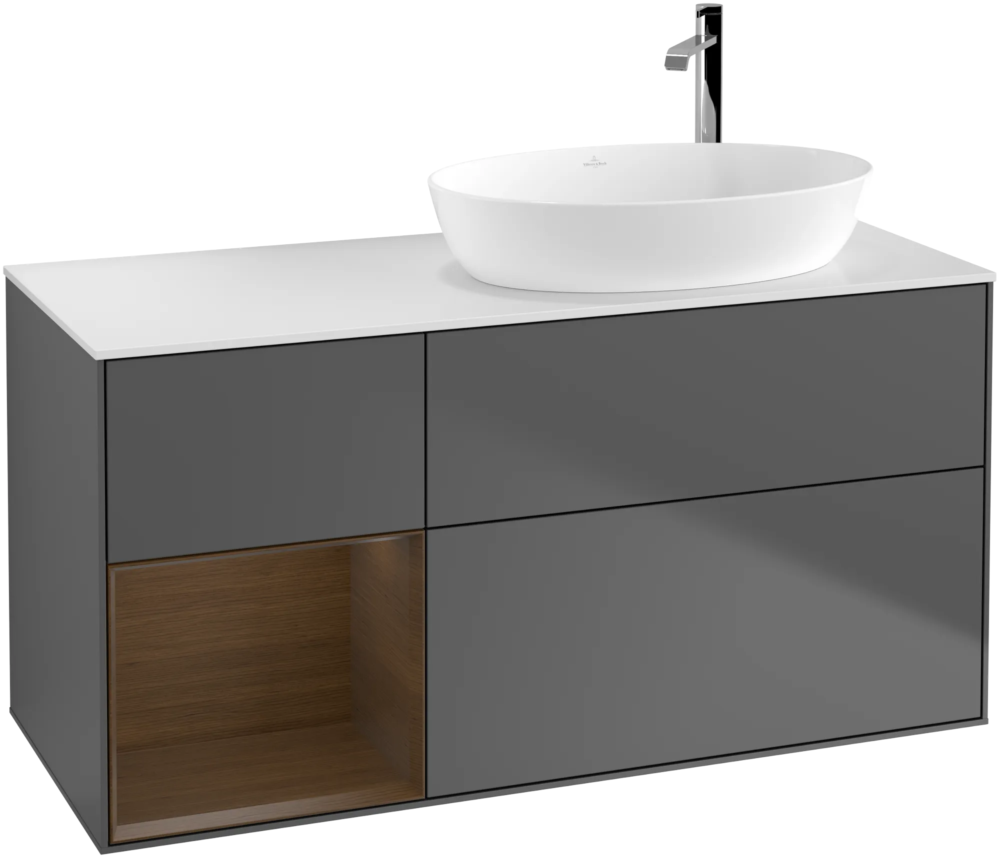 Villeroy & Boch Finion Waschbeckenunterschrank F92, anthrazit