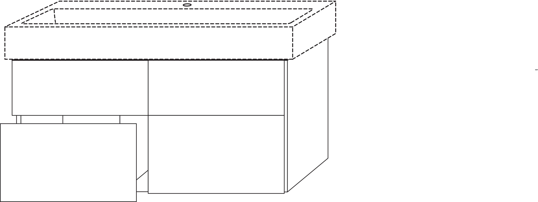 Sanipa Waschtischunterschrank „3way“ passend zu Keramik-Waschtische Vero Air von Duravit 1150 × 591 × 447 mm in Sandgrau (matt) Sanipa Waschtischunterschrank „3way“ passend zu Keramik-Waschtische Vero Air von Duravit 1150 × 591 × 447 mm in Sandgrau (matt)