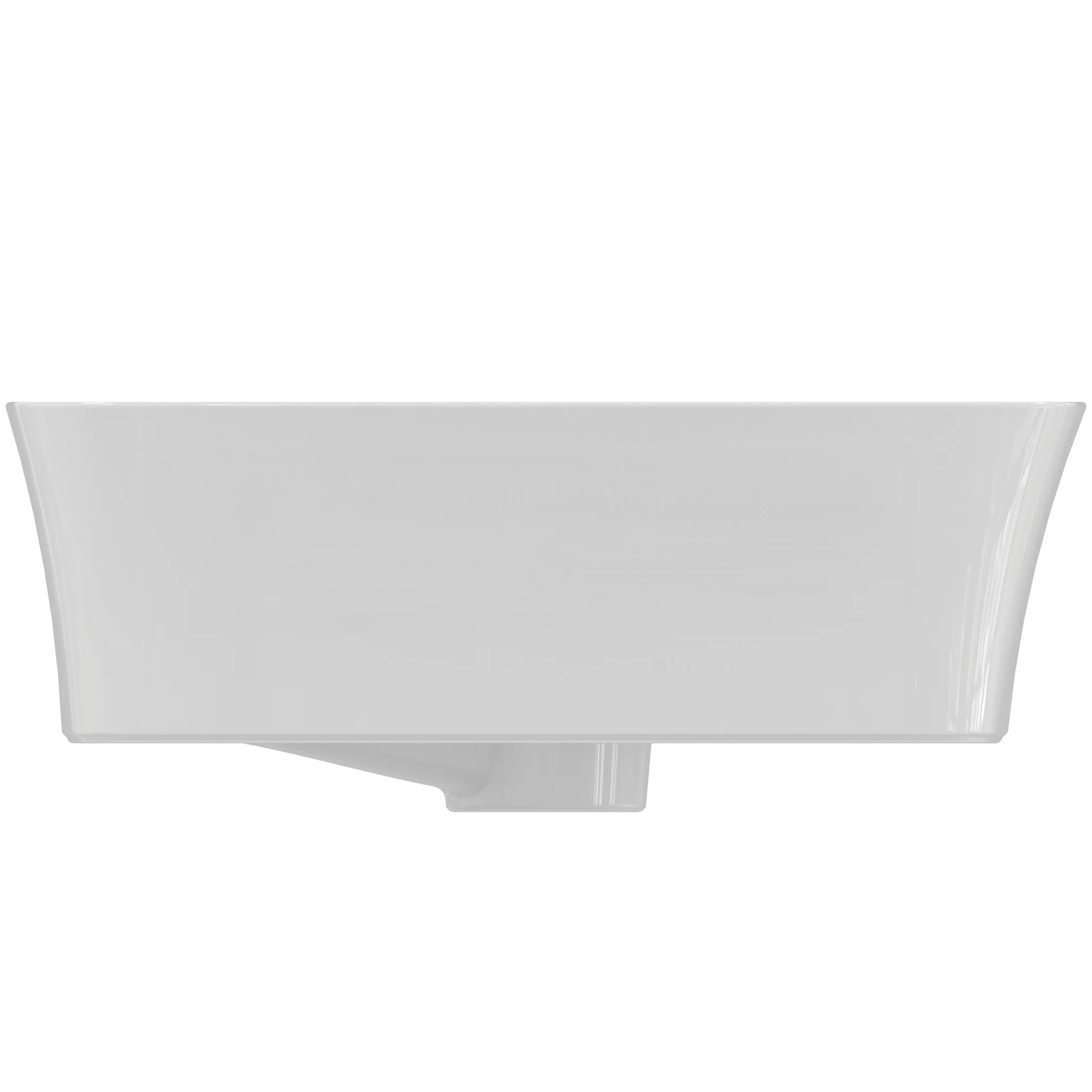 Waschbecken „Ipalyss“ 55 × 38 × 14,5 cm in Weiß Waschbecken „Ipalyss“ 55 × 38 × 14,5 cm in Weiß