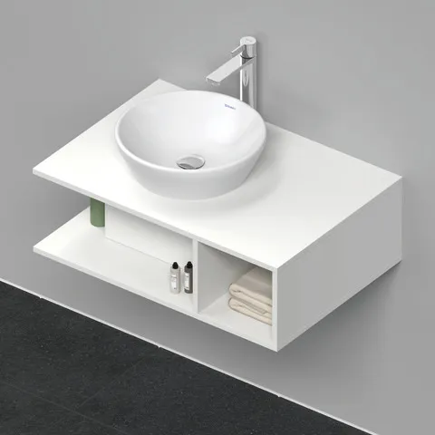 Duravit Waschtischunterschrank wandhängend „D-Neo“ 80 × 26 × 55 cm Weiß Matt Duravit Waschtischunterschrank wandhängend „D-Neo“ 80 × 26 × 55 cm Weiß Matt