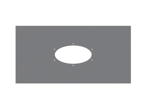 Anschluss-Manschette 65, PVC, 500 x 500 mm
