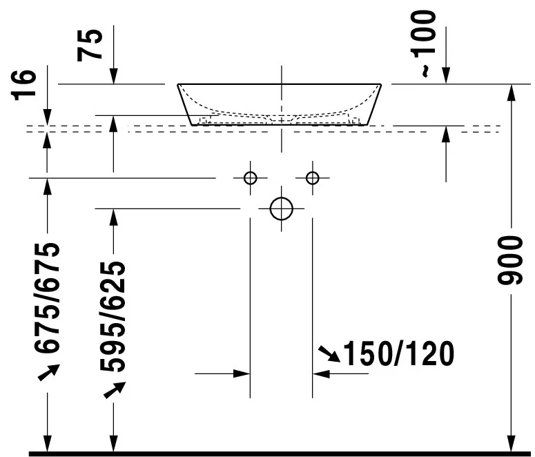 Aufsatzwaschtisch „Cape Cod“, ohne Überlauf in Weiß Seidenmatt Aufsatzwaschtisch „Cape Cod“, ohne Überlauf in Weiß Seidenmatt