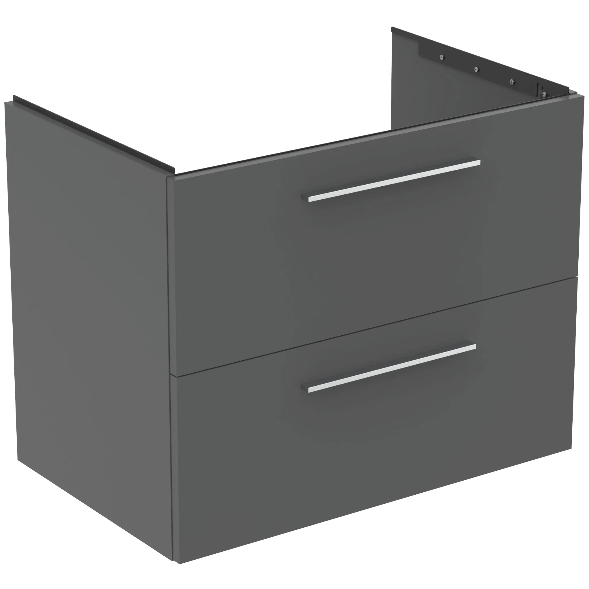 Ideal Standard Waschtischunterschrank „i.lifeB“ 80 × 63 × 50,5 cm Quarzgrau matt