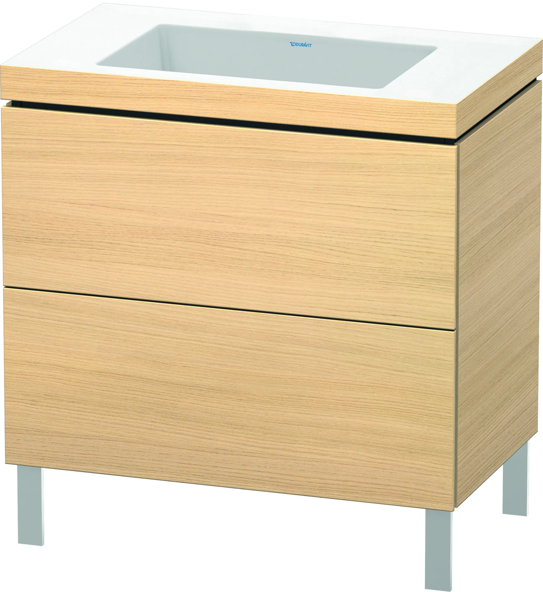 Duravit Set bodenstehend „L-Cube“ 80 × 48 × 69,8 cm