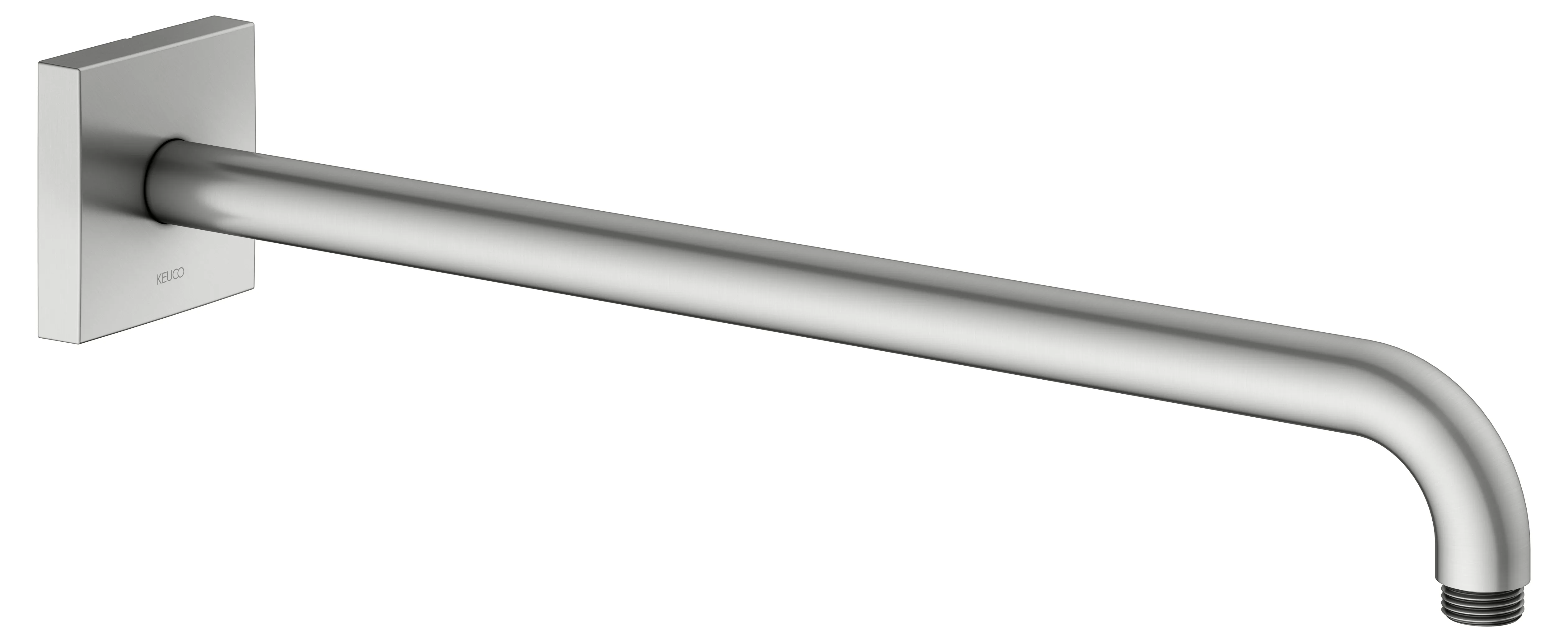 Brausen und Brausezubehör Brausearm Wandanschluss Ausladung 450 mm Edelstahl-finish Brausen und Brausezubehör Brausearm Wandanschluss Ausladung 450 mm Edelstahl-finish
