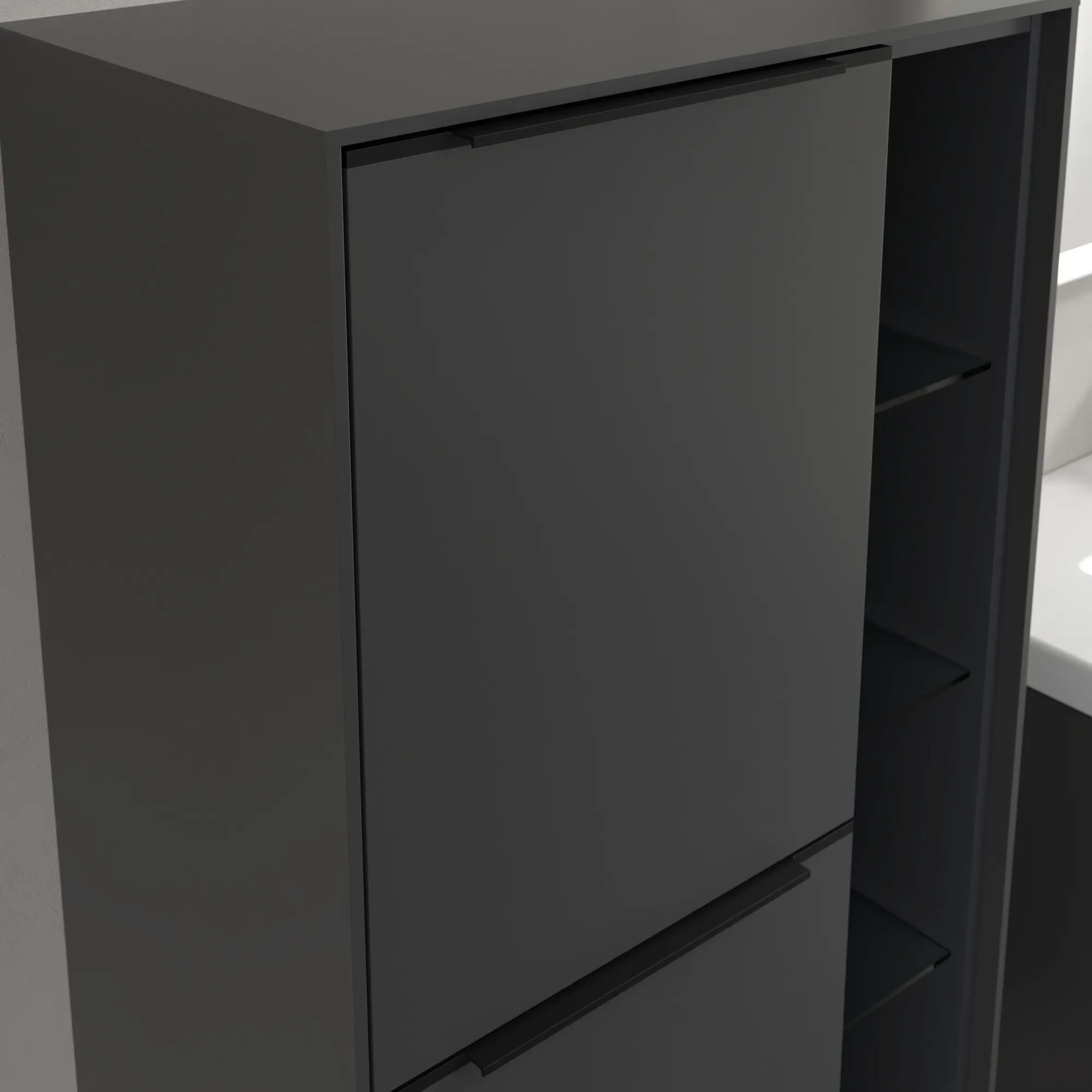 Villeroy & Boch Subway 3.0 Mittelschrank C59801, 574 x 1200 x 362 mm, links angeschlagen