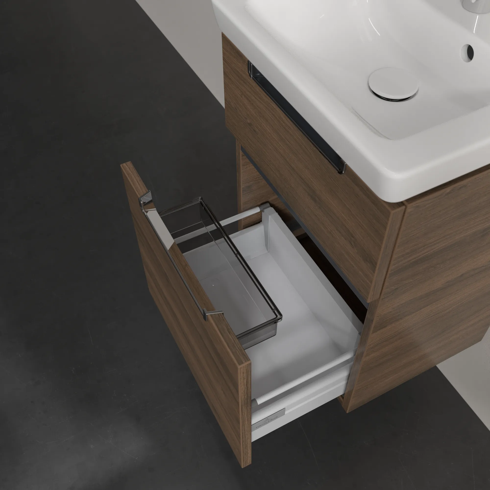 Villeroy & Boch Subway 2.0 Waschbeckenunterschrank A90610, 440 x 590 x 352 mm, Arizona Oak