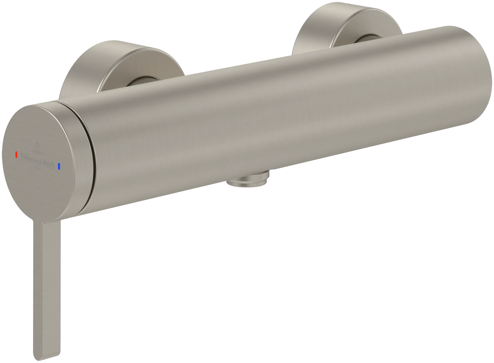 Villeroy & Boch Duscharmatur Dawn, Brushed Nickel Matt, 88x111 mm, 274 mm Breite Villeroy & Boch Duscharmatur Dawn, Brushed Nickel Matt, 88x111 mm, 274 mm Breite