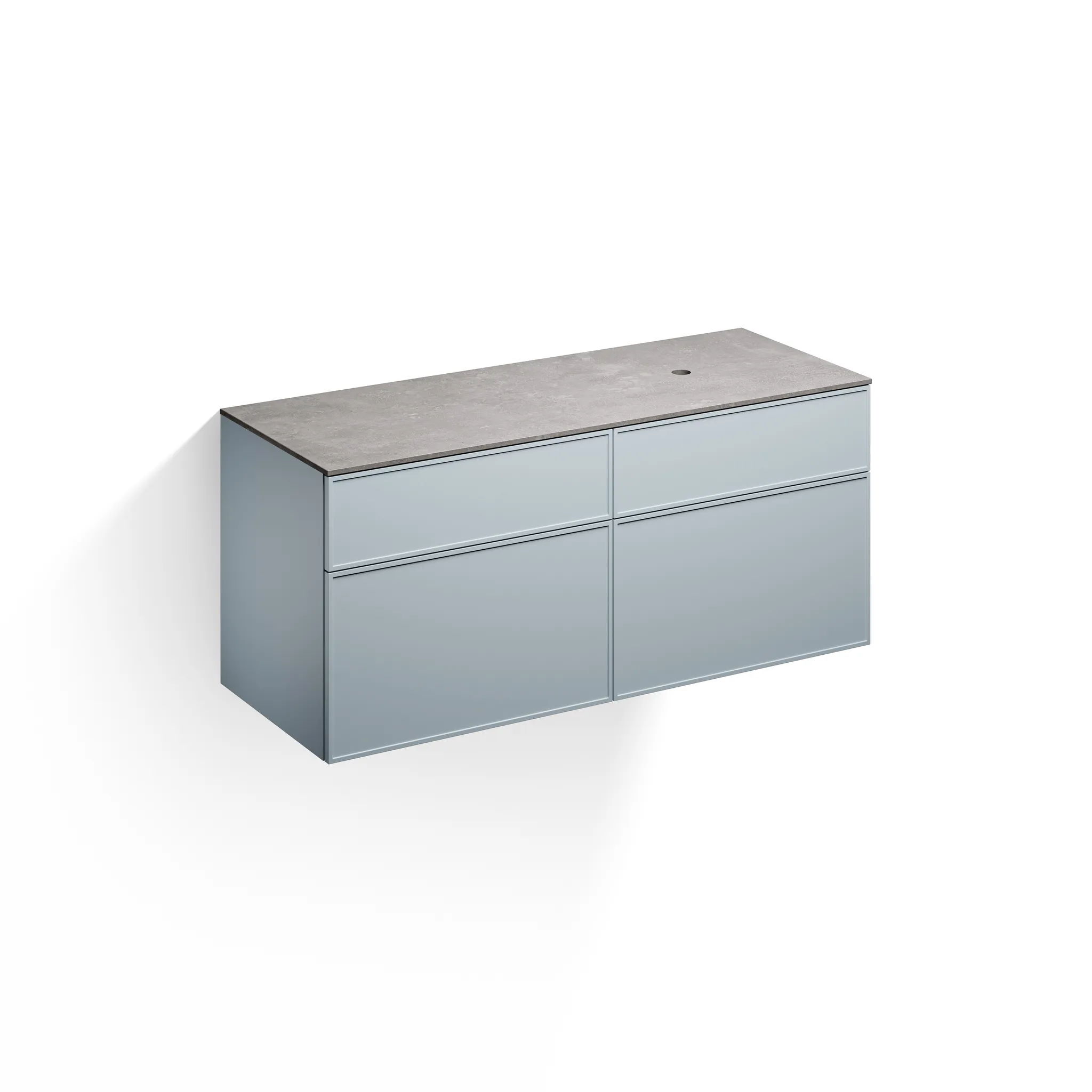 Alape Möbelmodul Arkta 1400x600 NY Silk/Türkisgrau