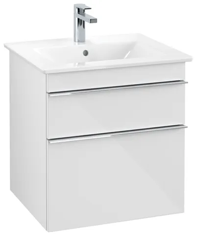 Villeroy & Boch Waschtischunterschrank „Venticello“ für Schrankwaschtisch 553 × 590 × 502 mm Glossy White, für Becken mittig