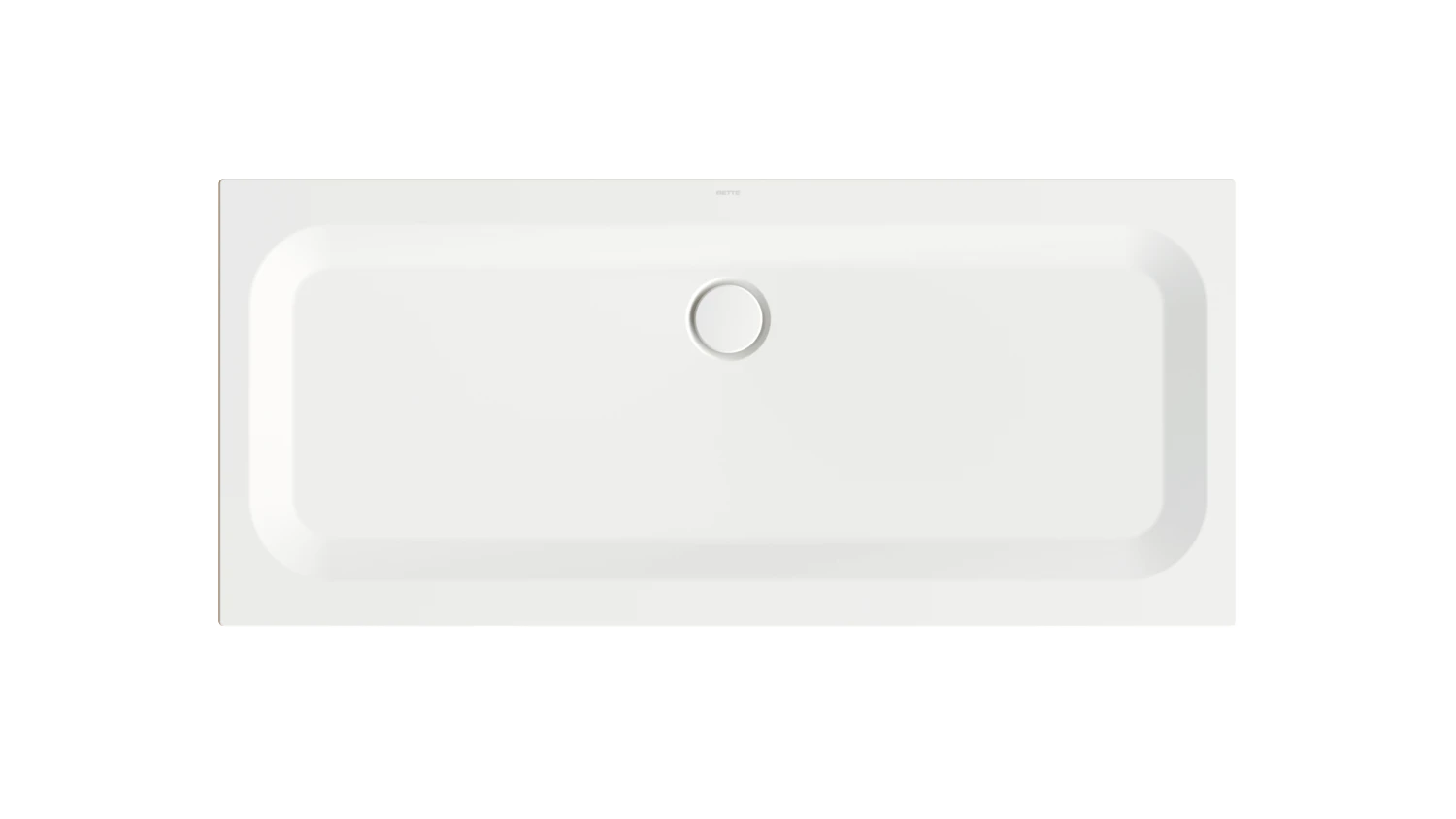 Bette rechteck Duschwanne „BetteUltra“ 1700 × 750 mm ohne Oberflächenbeschichtung, mit BetteGlasur Plus, ohne Wannenträger, in Star White