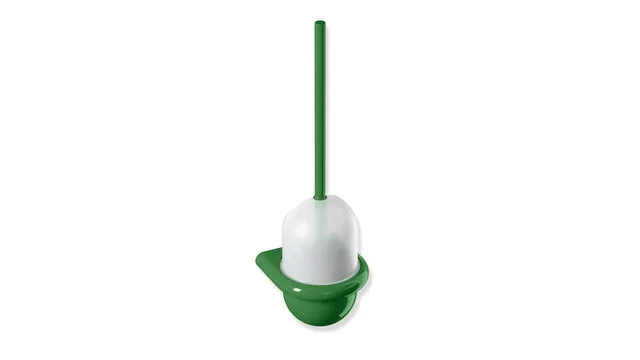 HEWI Toilettenbürstengarnitur „Serie 477“ 14,1 × 47 cm in Maigrün HEWI Toilettenbürstengarnitur „Serie 477“ 14,1 × 47 cm in Maigrün