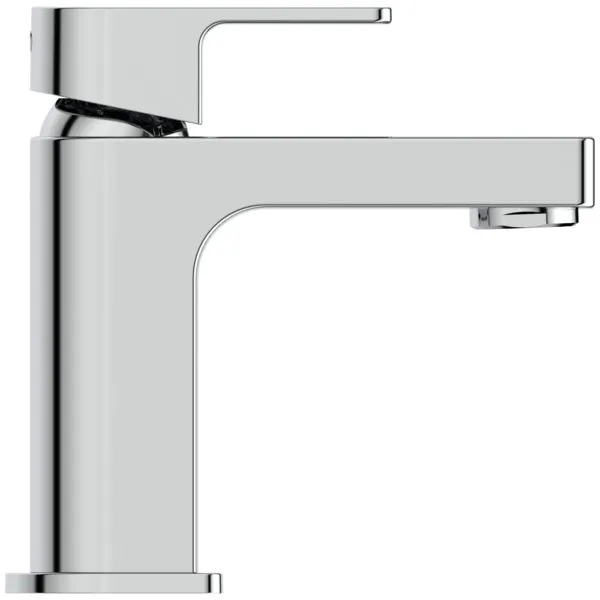 Waschtischarmatur Edge, Slim Piccolo, ohne Ablaufgarnitur, Ausladung 90mm, Chrom Waschtischarmatur Edge, Slim Piccolo, ohne Ablaufgarnitur, Ausladung 90mm, Chrom