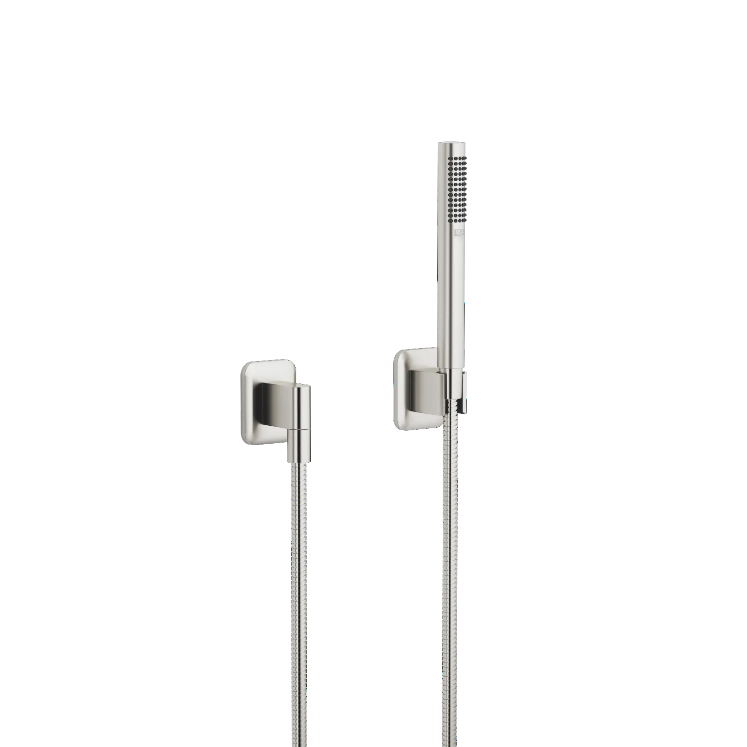 Schlauchbrausegarnitur mit Einzelrosetten LISSÉ Chrom 27802845 Schlauchbrausegarnitur mit Einzelrosetten LISSÉ Chrom 27802845