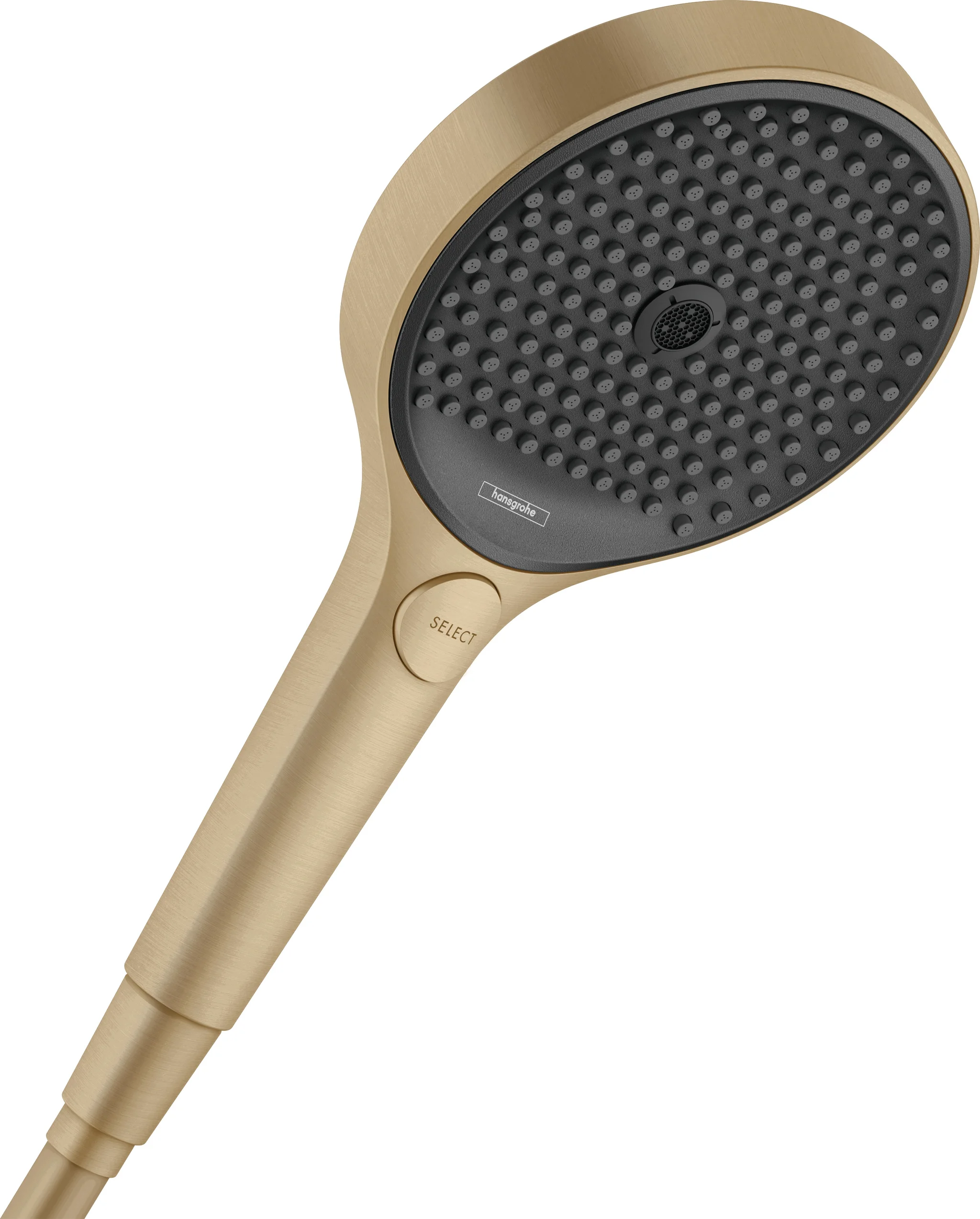 Hansgrohe Rainfinity Handbrause 130 mm, 3 Strahlarten, EcoSmart 8,5 l/min, Brushed Bronze