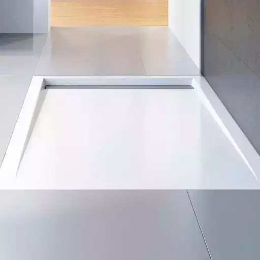 HSK rechteck Acryl-Duschwanne „superflach“ mit schmaler Ablaufrinne 80 × 120 cm mit Antislip HSK rechteck Acryl-Duschwanne „superflach“ mit schmaler Ablaufrinne 80 × 120 cm mit Antislip