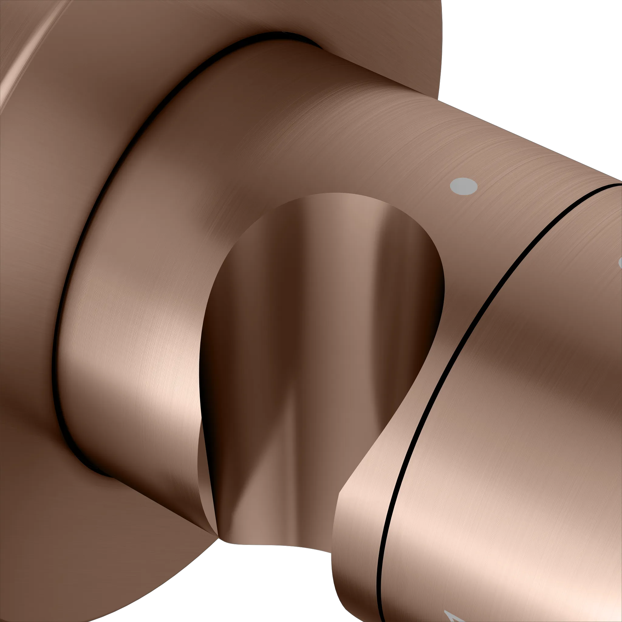 IXMO 2-Wege Ab- u. Umstellventil UP IXMO Comfort, rund Rotgold gebürstet IXMO 2-Wege Ab- u. Umstellventil UP IXMO Comfort, rund Rotgold gebürstet