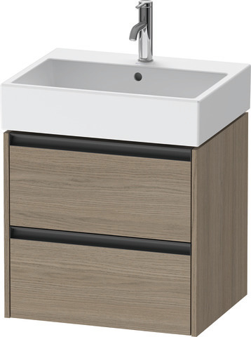 Duravit Waschtischunterschrank wandhängend „Ketho.2“ 58,4 × 54,9 × 46 cm