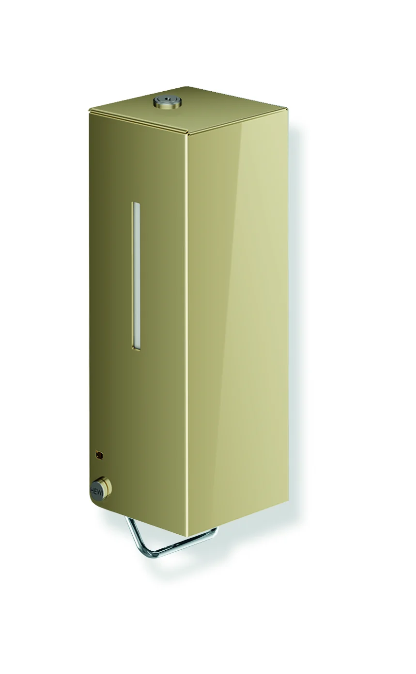 HEWI Seifenspender System 900, Edelstahl, PVD beschichtet, 600 ml