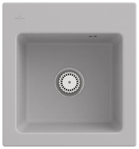 Villeroy & Boch Einbau-Küchenspülbecken „Subway“ 45 XS 475 × 510 × 225 mm, für Becken mittig in Steam Villeroy & Boch Einbau-Küchenspülbecken „Subway“ 45 XS 475 × 510 × 225 mm, für Becken mittig in Steam