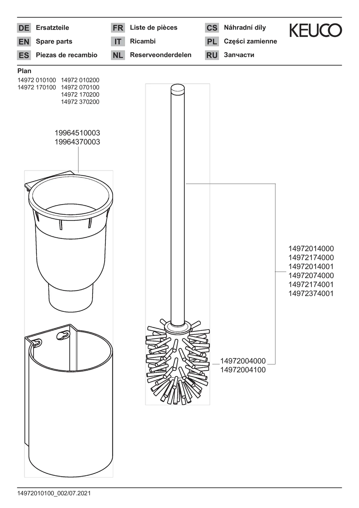 Plan 14972370200 Toilettenbürstengarnitur m.Kunststoff-Eins. schwarzgrau schwarz Plan 14972370200 Toilettenbürstengarnitur m.Kunststoff-Eins. schwarzgrau schwarz