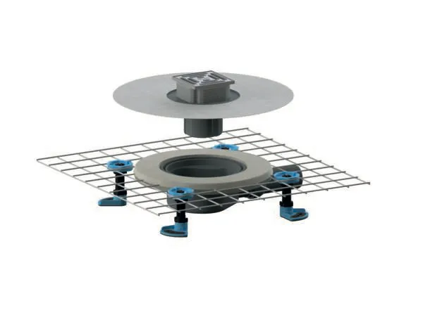 Bodenablauf CeraDrain Pure, DN 50 100 x 100 mm Bodenablauf CeraDrain Pure, DN 50 100 x 100 mm