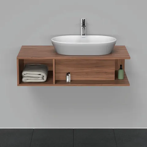 Duravit Waschtischunterschrank wandhängend „D-Neo“ 100 × 26 × 55 cm Nussbaum Natur Duravit Waschtischunterschrank wandhängend „D-Neo“ 100 × 26 × 55 cm Nussbaum Natur