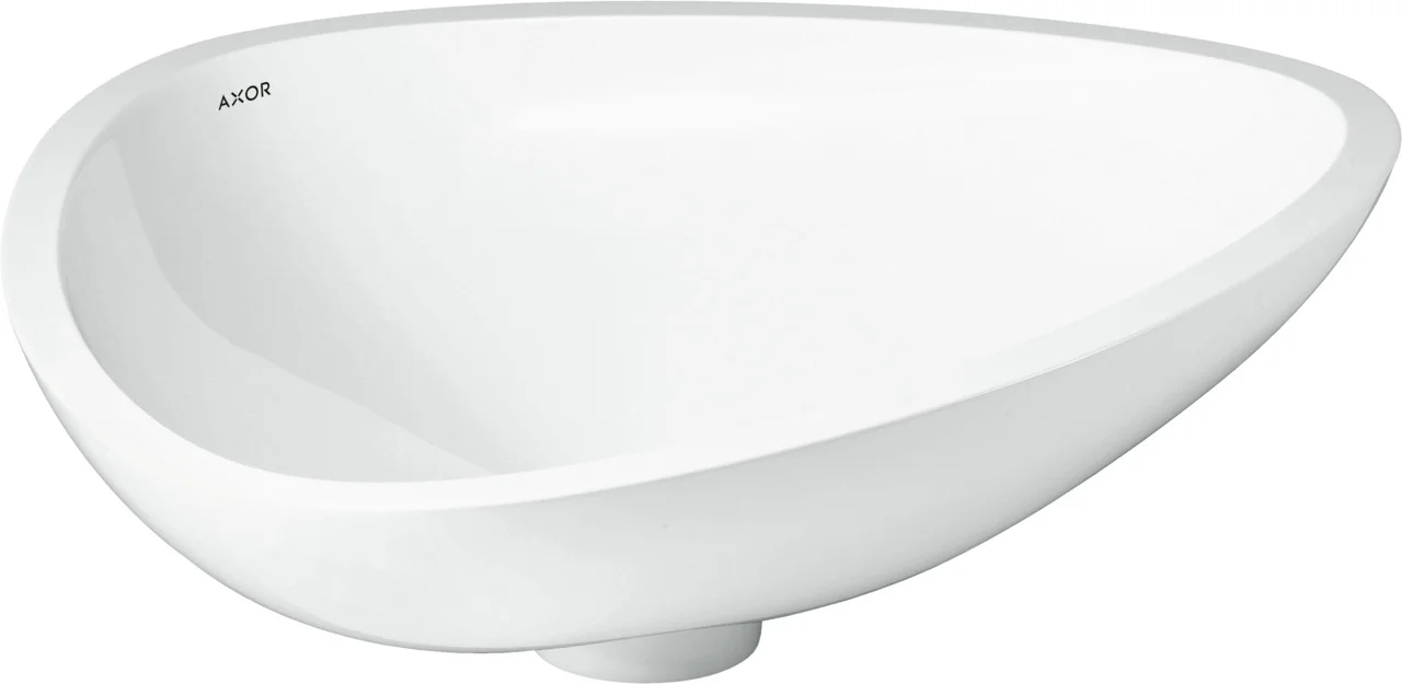Hansgrohe AXOR Massaud Aufsatzwaschtisch 570x450 mm, weiß Hansgrohe AXOR Massaud Aufsatzwaschtisch 570x450 mm, weiß