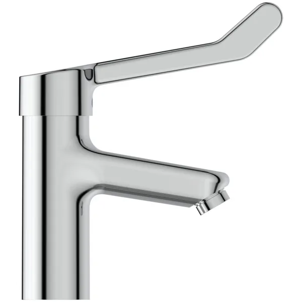Waschtischarmatur Ceraplus mit Klinikhebel ohne Ablaufgarnitur Ausladung 112mm Chrom Waschtischarmatur Ceraplus mit Klinikhebel ohne Ablaufgarnitur Ausladung 112mm Chrom