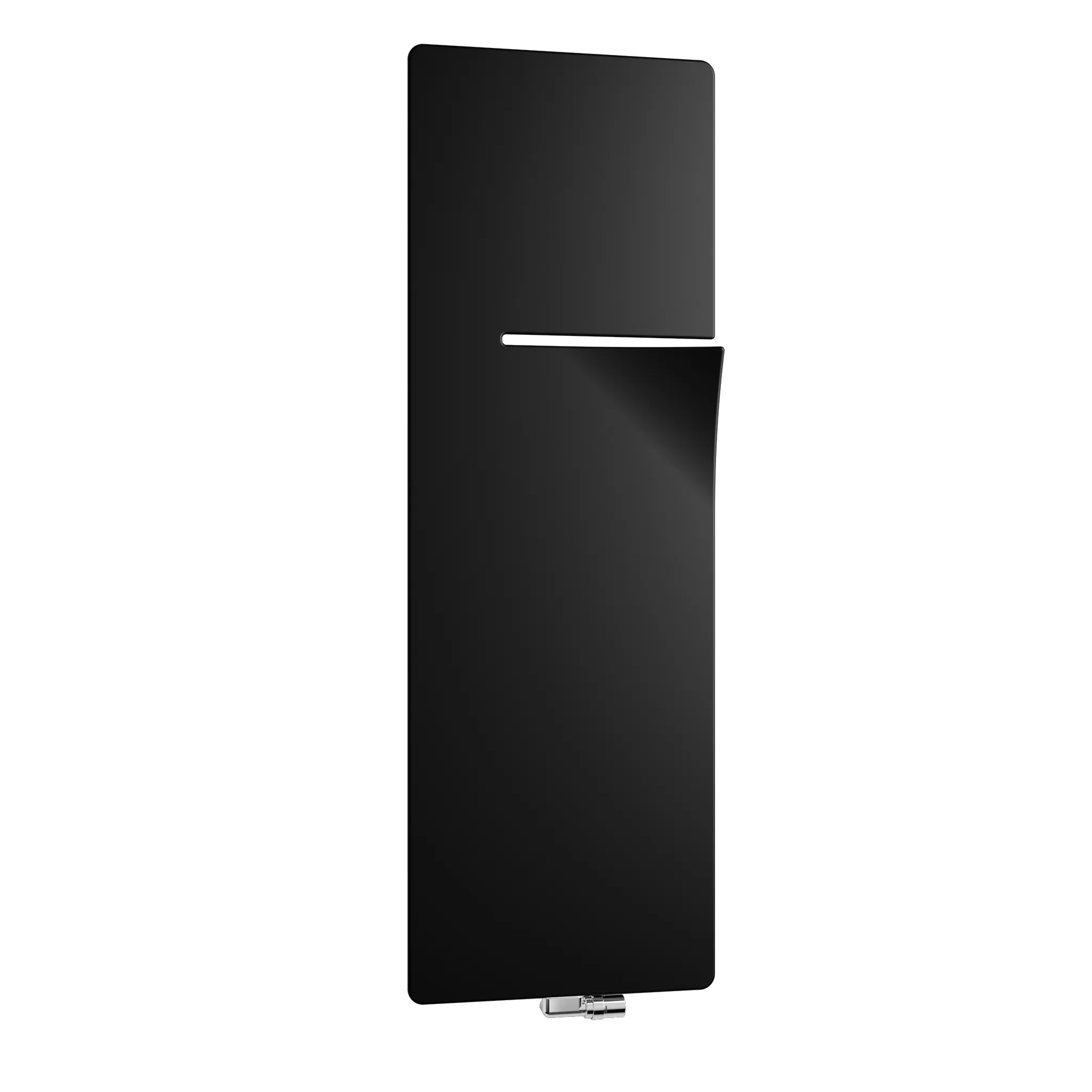 Kermi Design-Heizkörper „Ineo®“ 60 × 140 cm, links in Onyx Kermi Design-Heizkörper „Ineo®“ 60 × 140 cm, links in Onyx