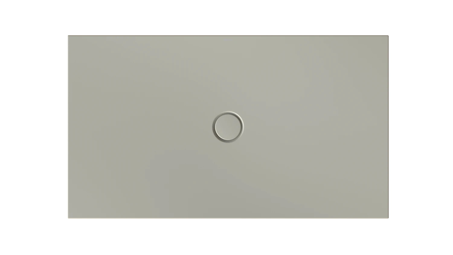 Bette rechteck Duschwanne „BetteFloor“ 1400 × 800 mm ohne Oberflächenbeschichtung, mit BetteGlasur Plus, ohne Wannenträger, in Stone